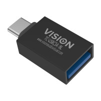 VISION Professional installation-grade USB-C to USB-A