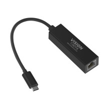 VISION Professional installation-grade USB-C to RJ45