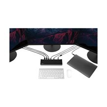 StarTech.com 4K USB-C-docka för tre skärmar med 5 USB
