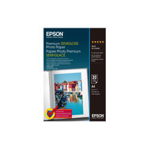 Epson Premium Semigloss Photo Paper - Halvblank - A4 (210 x