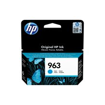 HP 963 - 10.74 ml - cyan - original - bläckpatron - för