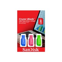 SanDisk Cruzer Blade - USB flash-enhet - 32 GB - USB 2.0 -