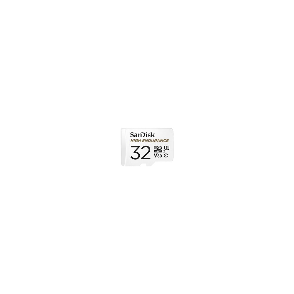 SanDisk High Endurance - Flash-minneskort (adapter,
