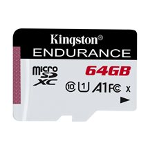 Kingston High Endurance - Flash-minneskort - 64 GB - A1 /