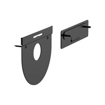 Logitech Tap Wall Mount - Monteringssats för styrenhet till