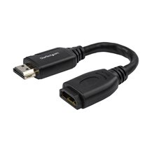 StarTech.com 6in High Speed HDMI Port Saver Cable with 4K