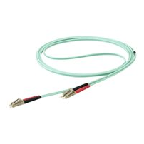 StarTech.com 10 m OM4 LC to LC Multimode Duplex Fiber Optic