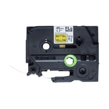 Brother FLe-6511 - Svart på gult - 21 x 45 mm 72 etikett