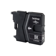 Brother LC985BK - Svart - original - blister med akustiskt