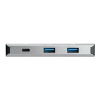 StarTech.com USB C-hubb med 4 portar och 3x USB A och 1x