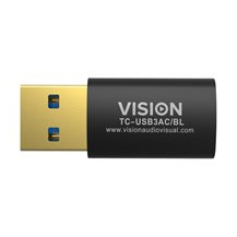 VISION Professional installation-grade USB-C to USB-A