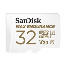 SanDisk Max Endurance - Flash-minneskort (adapter,