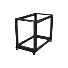 StarTech.com 15U 19-tums öppet serverrack - 4 stolpar
