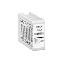 Epson T47A9 - 50 ml - ljusgrå - original - bläckpatron -
