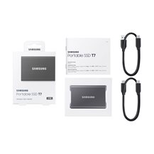 Samsung T7 MU-PC2T0T - SSD - krypterat - 2 TB - extern