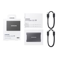 Samsung T7 MU-PC2T0T - SSD - krypterat - 2 TB - extern