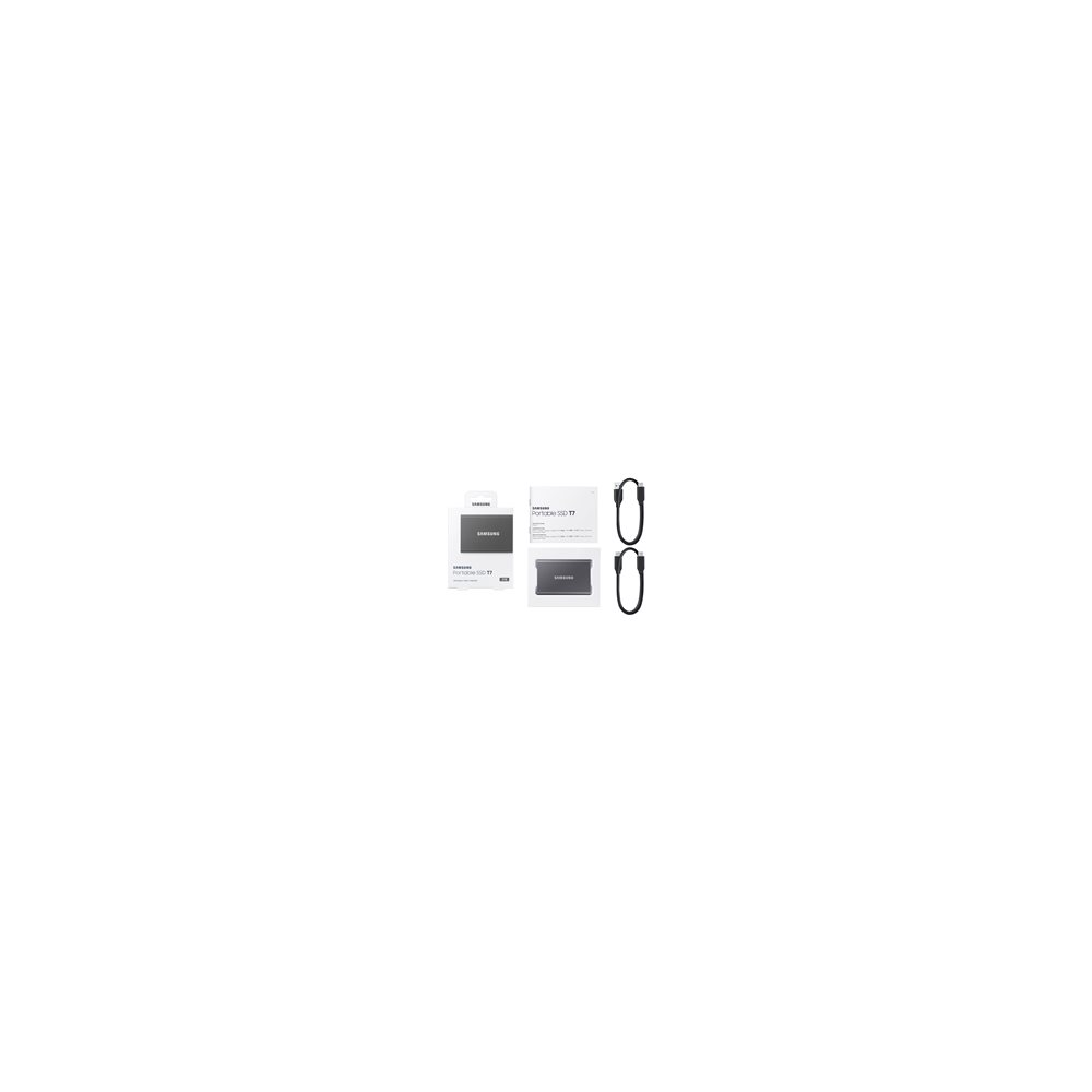 Samsung T7 MU-PC2T0T - SSD - krypterat - 2 TB - extern