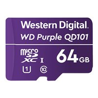 WD Purple WDD064G1P0C-85AEL0 - Flash-minneskort - 64 GB -