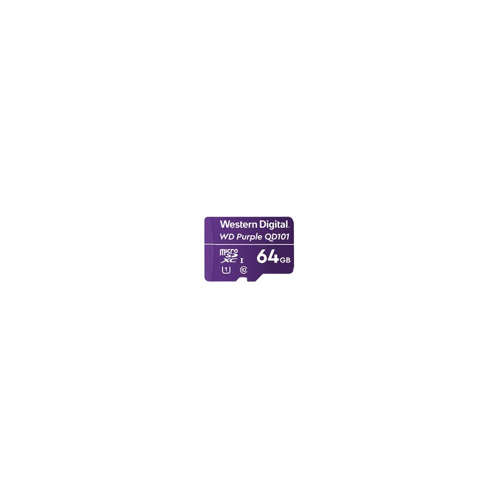 WD Purple WDD064G1P0C-85AEL0 - Flash-minneskort - 64 GB -