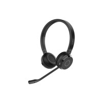 Jabra Evolve 65 TE Stereo - Headset - på örat - Bluetooth -