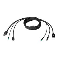 Belkin Secure KVM Combo Cable - Kabel för