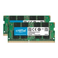 Crucial - DDR4 - sats - 64 GB: 2 x 32 GB - SO DIMM 260-pin