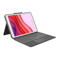 Logitech Combo Touch - Tangentbord och foliefodral - med
