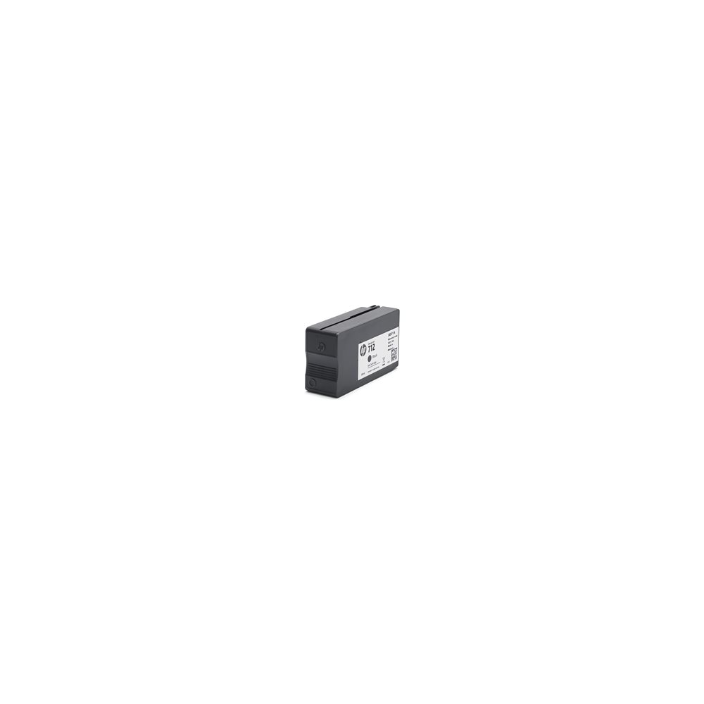 HP 712 - 80 ml - svart - original - DesignJet - bläckpatron