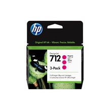HP 712 - 3-pack - 29 ml - magenta - original - DesignJet -