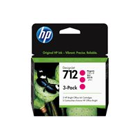 HP 712 - 3-pack - 29 ml - magenta - original - DesignJet -