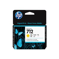 HP 712 - 29 ml - gul - original - DesignJet - bläckpatron -