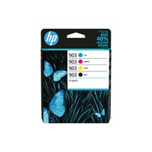 HP 903 - 4-pack - svart, gul, cyan, magenta - original -