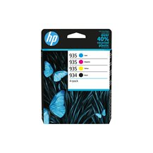 HP 934/935 - 4-pack - svart, gul, cyan, magenta - original
