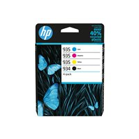 HP 934/935 - 4-pack - svart, gul, cyan, magenta - original