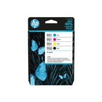 HP 950/951 - 4-pack - svart, gul, cyan, magenta - original
