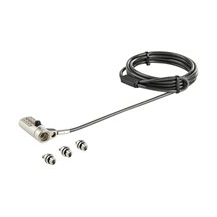 StarTech.com Universalkabellås för bärbar dator, 3-i-1, 2 m