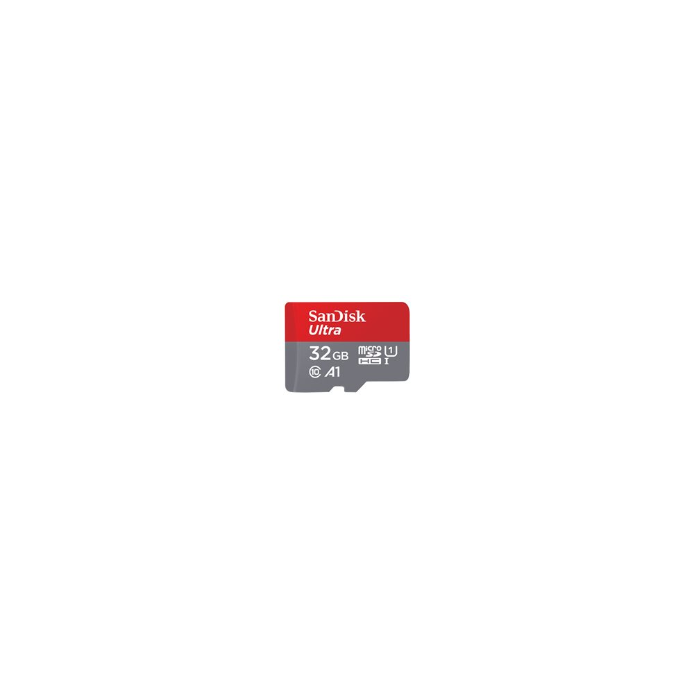 SanDisk Ultra - Flash-minneskort (adapter, microSDHC till