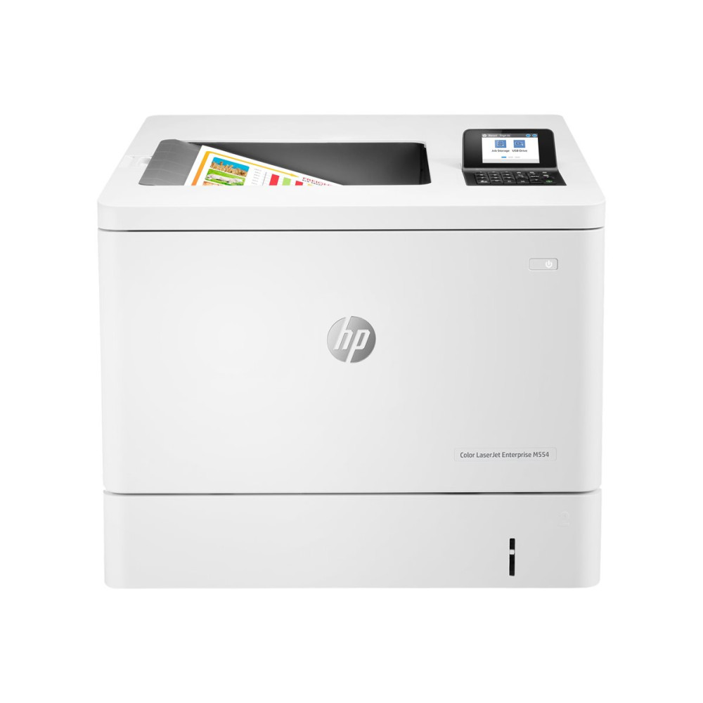 HP LaserJet Enterprise M554dn - Skrivare - färg - Duplex -