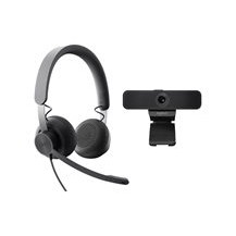 Logitech Wired Personal Video Collaboration Kit - Paket för