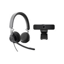 Logitech Wired Personal Video Collaboration Kit - Paket för
