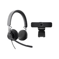 Logitech Wired Personal Video Collaboration Kit - Paket för
