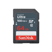 SanDisk Ultra - Flash-minneskort - 64 GB - Class 10 - SDXC