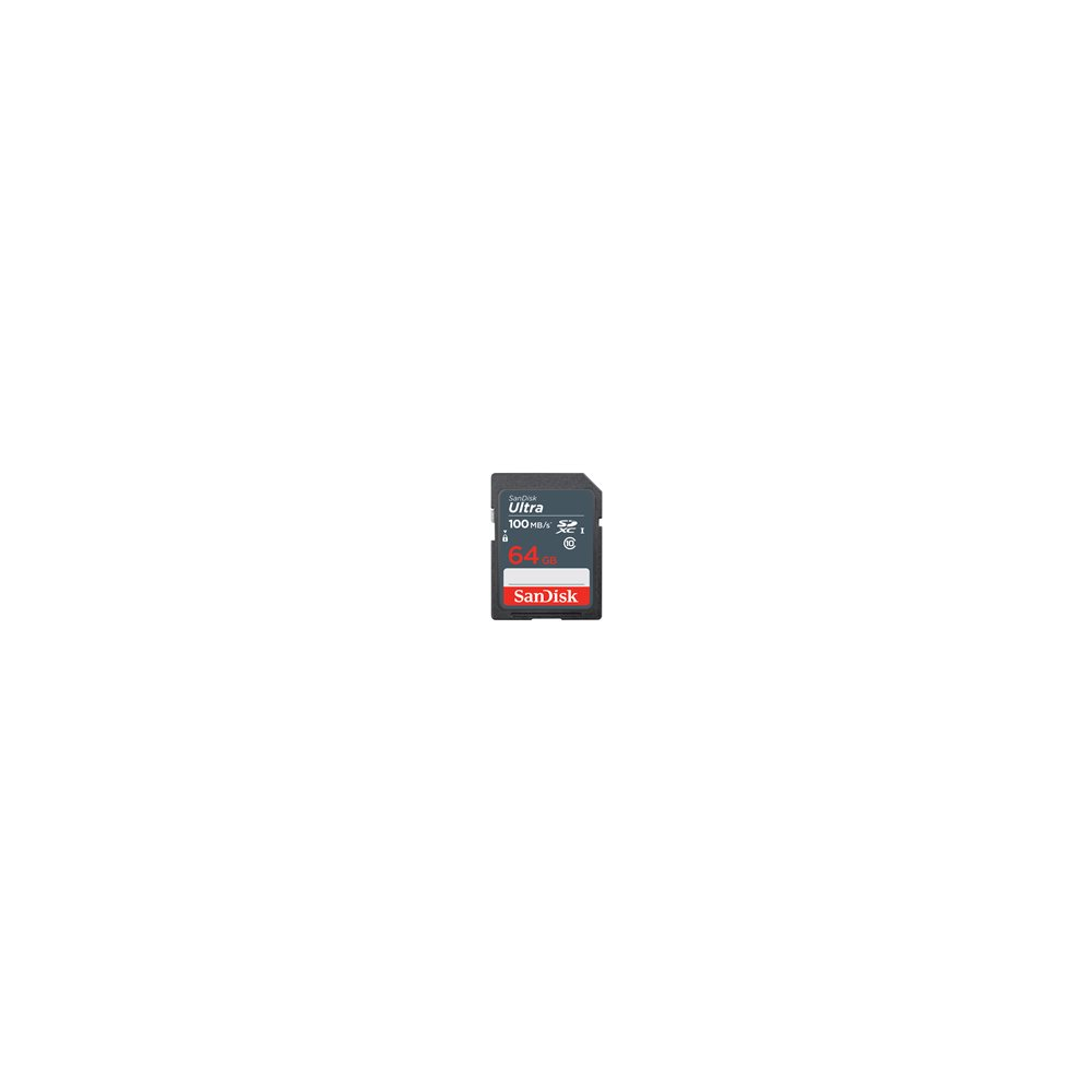 SanDisk Ultra - Flash-minneskort - 64 GB - Class 10 - SDXC