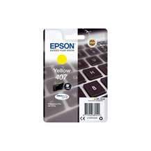 Epson 407 - 20.3 ml - L-storlek - gul - original -