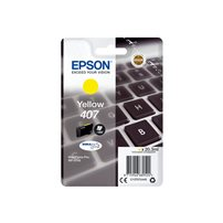 Epson 407 - 20.3 ml - L-storlek - gul - original -