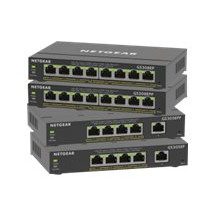 NETGEAR Plus GS308EPP - Switch - smart - 8 x 10/100/1000