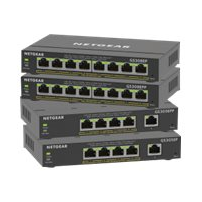 NETGEAR Plus GS308EPP - Switch - smart - 8 x 10/100/1000