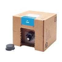 HP 873 - 3 L - cyan - original - Latex - bläckpatron - för