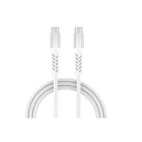 GRATEQ PRO USB-C - USB-C 100W CABLE 1.5M WHITE