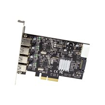 StarTech.com 4-portars USB PCIe-kort - 10 Gbps USB 3.1 /
